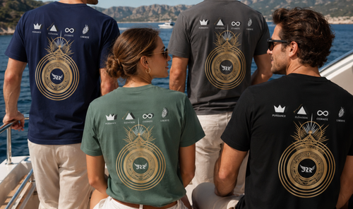 JRR Winged Logo T-Shirt — Spiritual Symbols Graphic Tee
