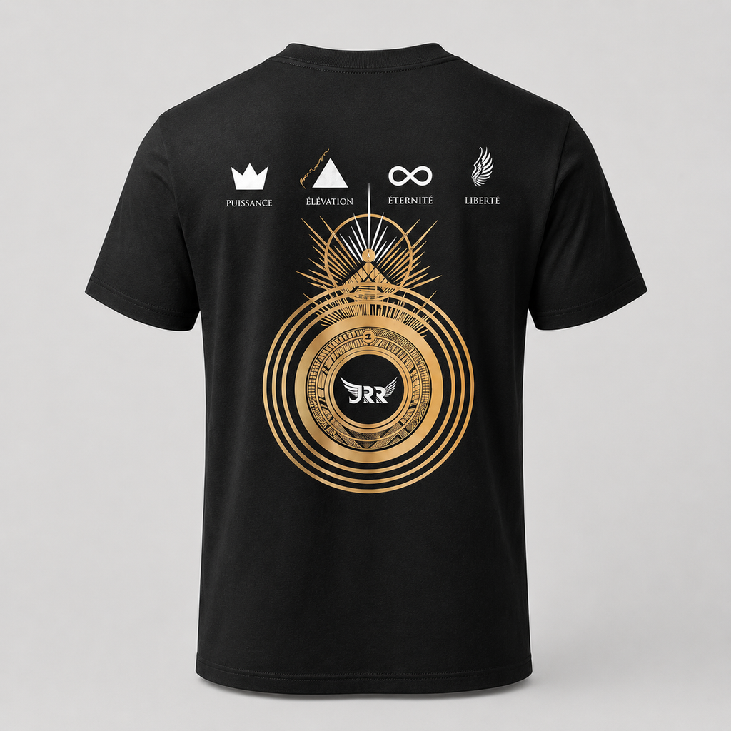 JRR Winged Logo T-Shirt — Spiritual Symbols Graphic Tee