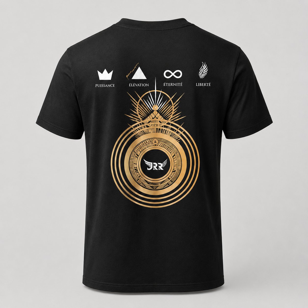 JRR Winged Logo T-Shirt — Spiritual Symbols Graphic Tee