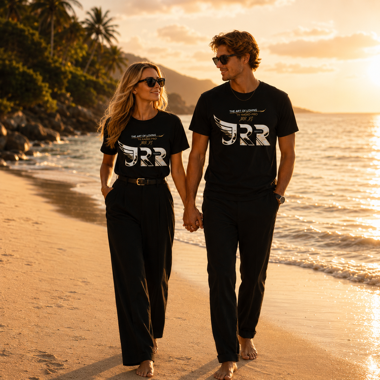 JRR Winged Logo T-Shirt — Spiritual Symbols Graphic Tee